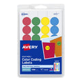 Removable Color Coding Labels for Office, Inventory & Organization - 3/4" Pack of 1008