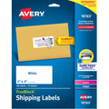 Avery Shipping Labels 2x4 White Paper TrueBlock Laser Inkjet 100 Labels