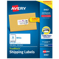 Avery Shipping Labels 2x4 Inches 1000 White Permanent Adhesive Inkjet Paper