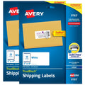2-Inch x 4-Inch White Shipping Labels 500 Pack - Printable & Durable