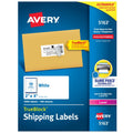 Avery Shipping Labels 2x4 White Permanent Adhesive 1,000 Pack