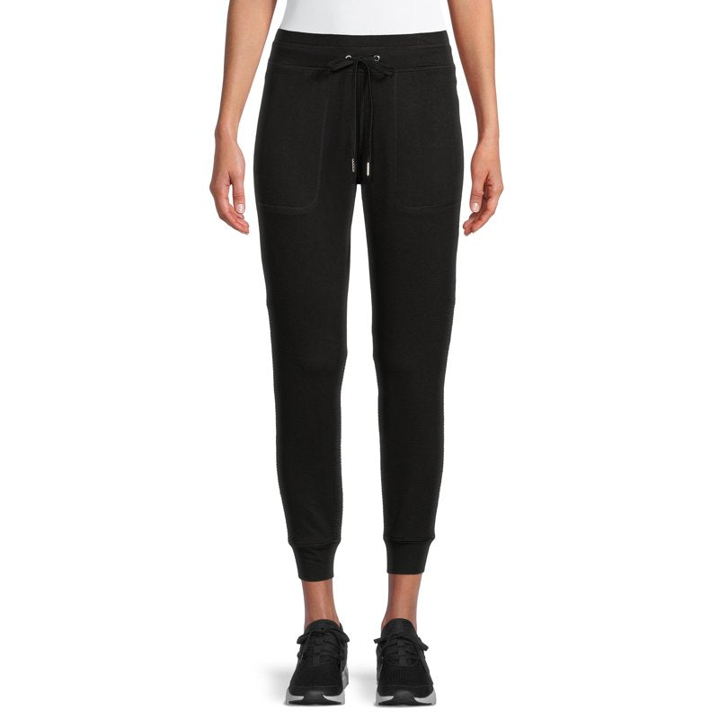 Women’s Mesh Joggers - Tapered Fit, High-Rise, Comfortable Activewear Pants
