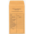 Tithe & Offering Envelopes 3.5x6.5 Buff 100 Pack for Churches & Donations