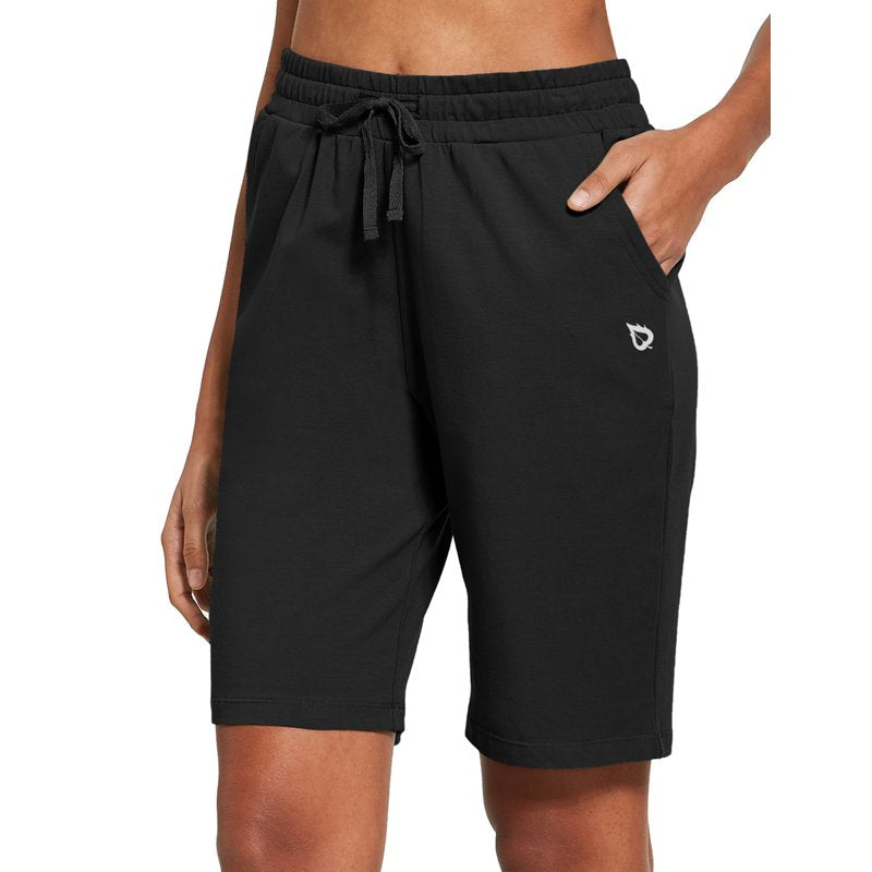 Women’s Bermuda Shorts for Active Wear with Pockets - Lightweight & Comfortable