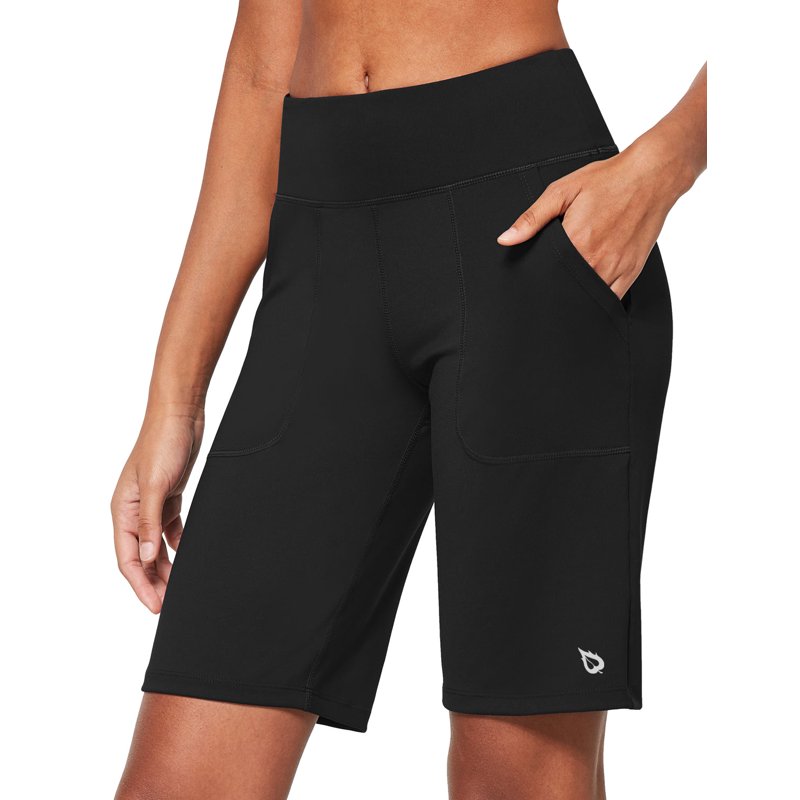 Women's Bermuda Long Shorts for Running & Casual Summer Wear