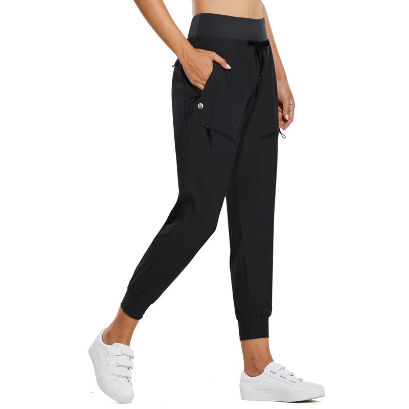 Lightweight Women's Hiking Joggers with UPF50+ and Multiple Pockets