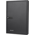 Key Lock Safe with Combination & Key Lock, 64 Key Hooks, Black