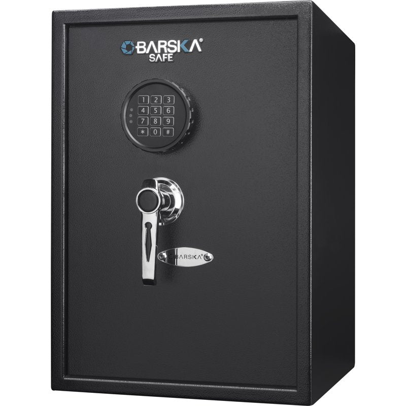 Large Digital Keypad Safe 1.45 Cu Ft Steel Security Safe for Home & Office