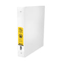 3-Ring Binder with Round Rings and Inside Pockets - 1.5 Inch Office & School Organizer