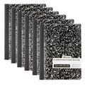 Black Marble Composition Notebook - College Ruled, 100 Sheets, 6 Pack