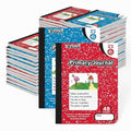Primary Composition Notebook Marble Cover 100 Sheets for Grades K-2 - 48 Pack