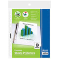 Sheet Protectors for Binders - Top-Load, Letter Size, Clear, 10 Pack