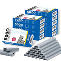 Staples Bulk Pack for Office & School Use - Silver 26/6, 5000-Count