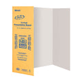White Tri-Fold Presentation Board 28x40 Inches - 30 Pack