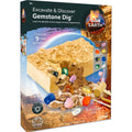 Gemstone Dig Kit for Kids - Excavation & Discover Natural Gems Ages 6+