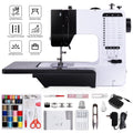 Portable Sewing Machine for Beginners with 38 Stitches & Extension Table - Dual Speed