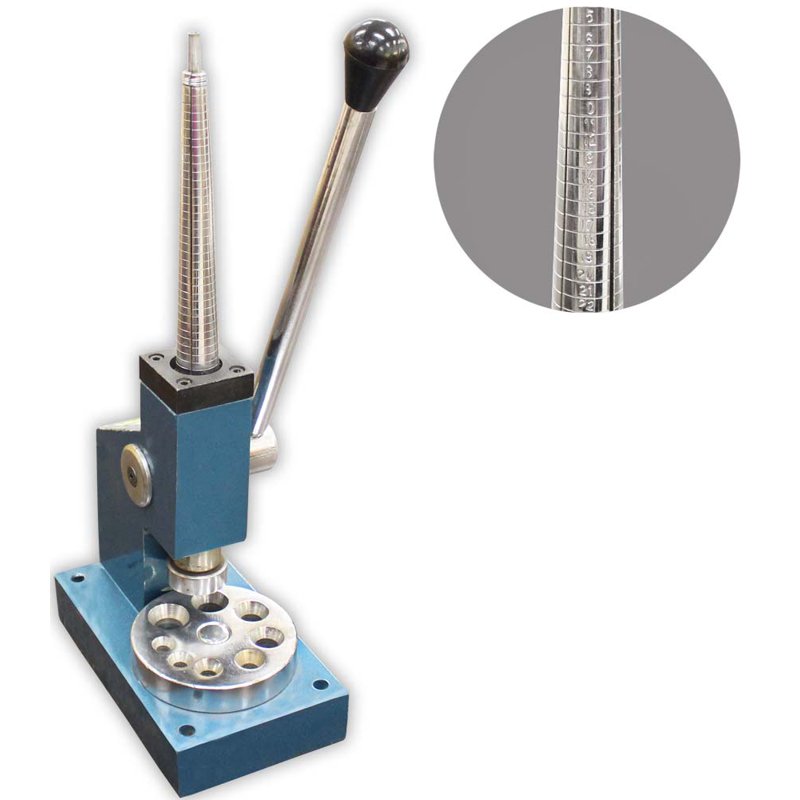 Jewelry Ring Expander and Reducer Tool - 16.5 Inch Dual-Function Ring Resizer