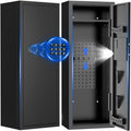 12-15 Gun Cabinet Safe with Quick Access & Removable Shelves