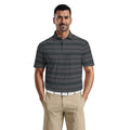 Performance Stripe Golf Polo Shirt for Men & Big & All Sizes