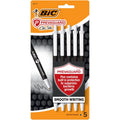 BIC Prevaguard Ballpoint Pens 5-Pack - Antimicrobial Protection, Medium Point