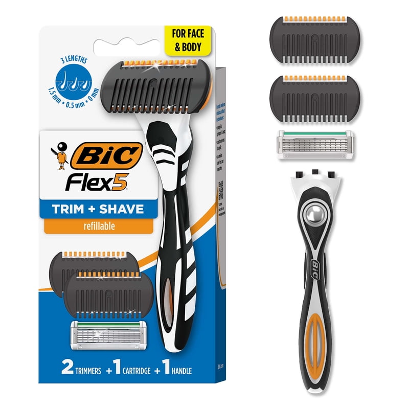 Men's 3-in-1 Body and Beard Grooming Kit - Trimmer Shaver Shaping