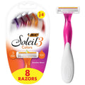 Disposable Women's Razors with Aloe Vera & Vitamin E - 8 Pack