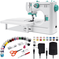 Portable Sewing Machine Kit with 57 Pieces, 12 Stitch Patterns for Beginners
