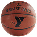 Indoor/Outdoor Basketball - Composite Leather, Wide-Channel Grip, BSN SPORTS YMCA