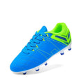 Soccer Shoes Kids - Burudani Outdoor Cleats Royal Lemon Green Size 11 (Little Kid) - Rotational Traction