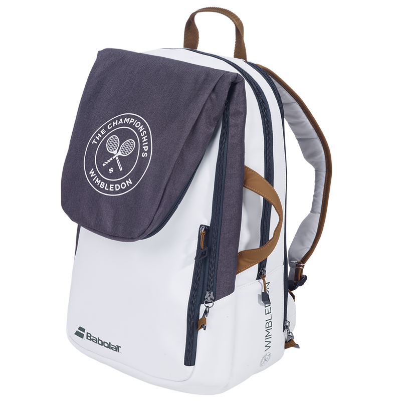 Tennis Backpack with Insulated Compartment for Racquets - Waterproof & Recycled Polyester
