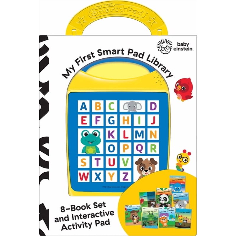 Baby Einstein My First Smart Pad Library 8-Book Set & Interactive Sound Book