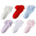 Baby Socks 0-6 Months Girls & Toddler Boys Frilly Lace Ankle Socks