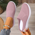 Women's Breathable Mesh Orthopedic Slip-On Loafers - Wide Width, Non-Slip Support Shoes