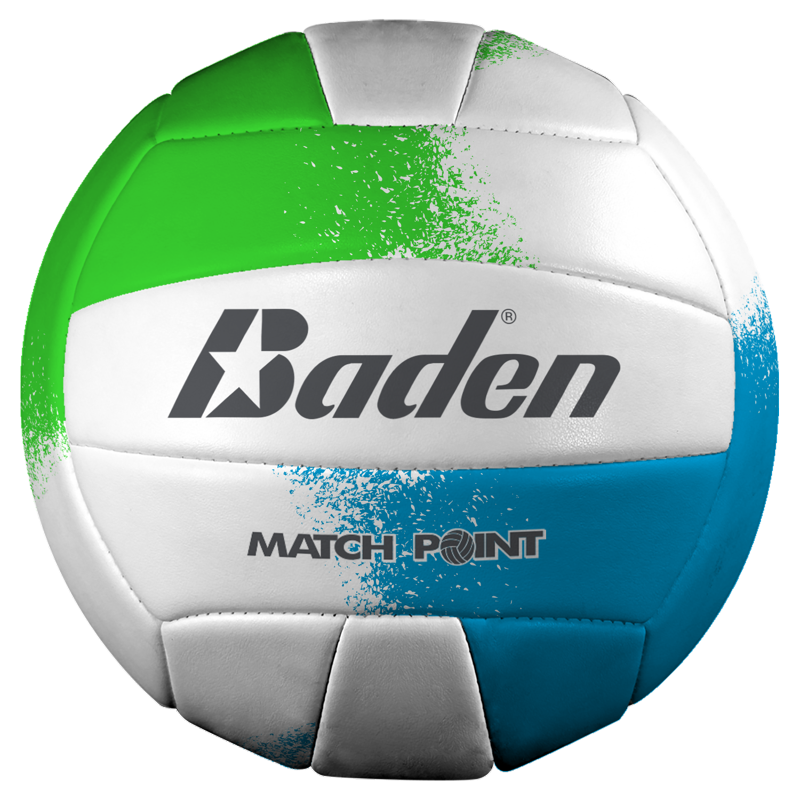 Official Size Recreational Volleyball - Cushioned Synthetic Leather, Indoor & Outdoor Use