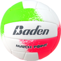 Official Size Recreational Volleyball - Cushioned Synthetic Leather, Indoor & Outdoor Use