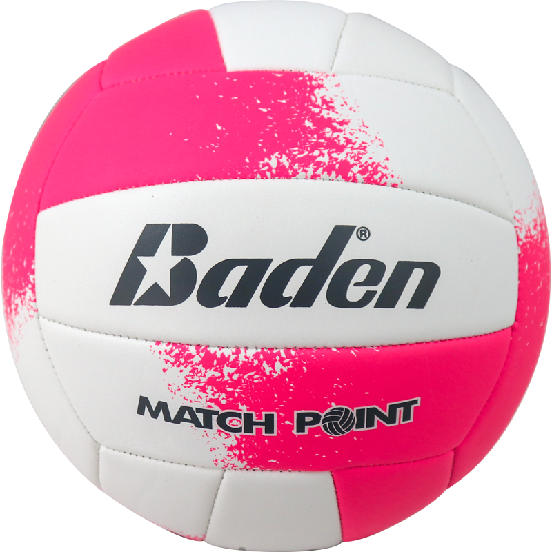 Official Size Recreational Volleyball - Cushioned Synthetic Leather, Indoor & Outdoor Use