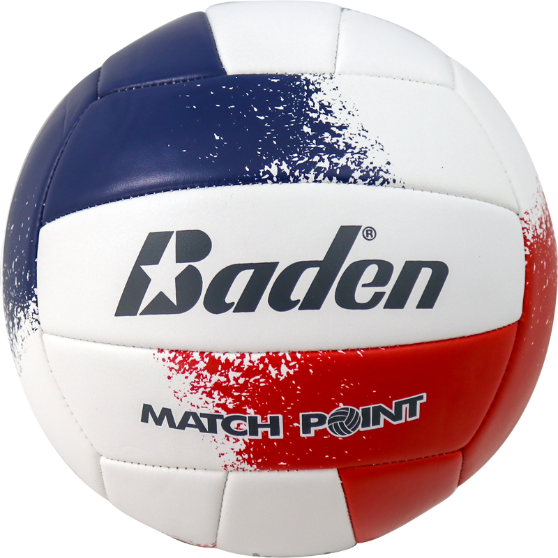 Official Size Recreational Volleyball - Cushioned Synthetic Leather, Indoor & Outdoor Use