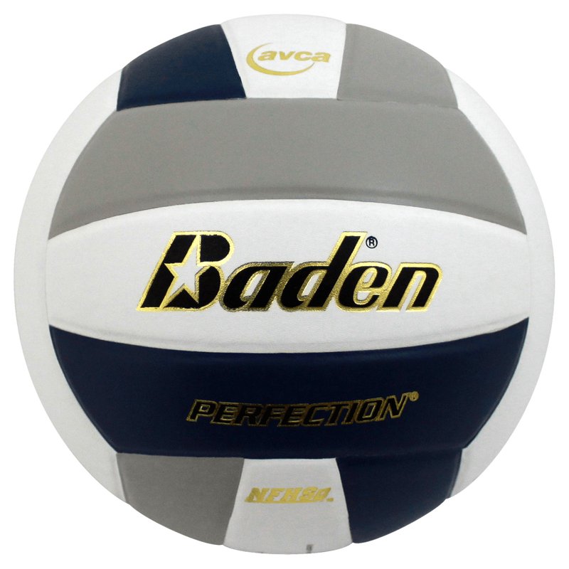 Indoor Volleyball - Official Size Leather Volleyball for Competitive Play
