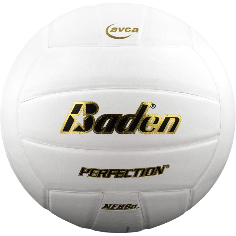 Indoor Volleyball - Official Size Leather Volleyball for Competitive Play