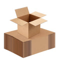 Small Shipping Boxes 4x4x4 Inches Brown Cardboard Pack of 25 for Packing & Mailing