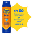 SPF 30 Sunscreen Spray - Water & Sweat Resistant, Travel Size, 2 Pack
