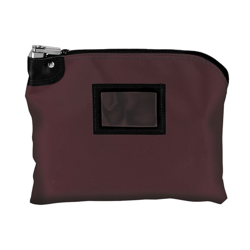 Locking Deposit Bag with Keys - Laminated Nylon Security Courier Bag