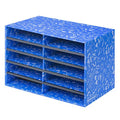 Classroom Literature Organizer with 10 Compartments - Recycled Material