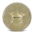 Barocity Size 4 Gold Curve Soccer Ball - Kids 8-12 Training Ball (Includes 1 Deflated Ball)