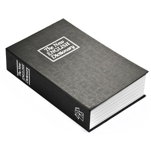 Hidden Dictionary Book Safe with Key - Disguised Secure Storage for Valuables