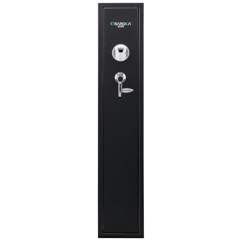 Biometric Gun Safe - Quick-Access Rifle Safe with Fingerprint & Steel Construction