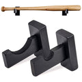 Baseball Bat Wall Mount Holder with Felt Liner - Solid Wood Display Rack for Fans & Collectors