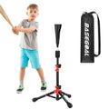 Kids Baseball Batting Tee Adjustable Portable Hitting Practice Equipment