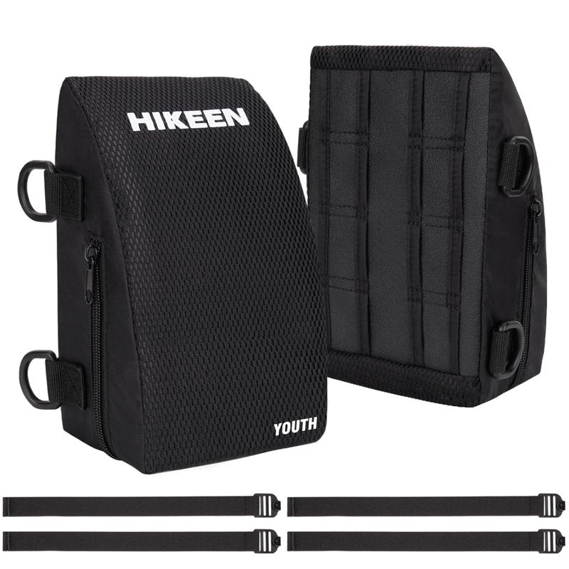 Youth Catcher Knee Support Pads with Removable Wedge for Baseball Softball - Small & Large