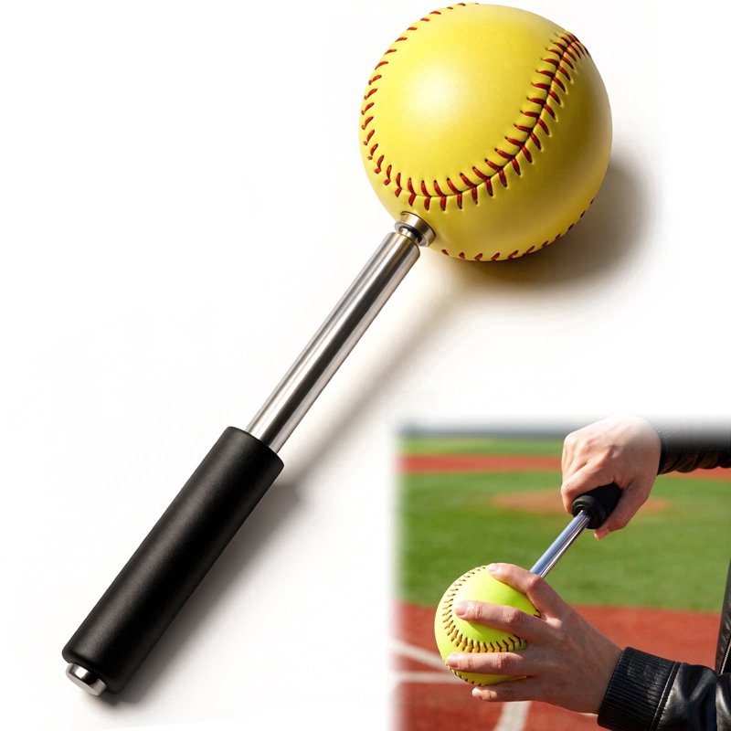 Softball Pitching Trainer Spinner for Finger Strength & Spin Control
